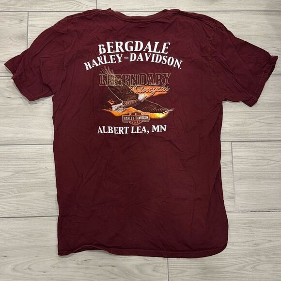 Harley-Davidson Other - Harley Davidson men’s t-shirt size xl BERGDALE HARLEY-DAVIDSON," "LEGENDARY Mo